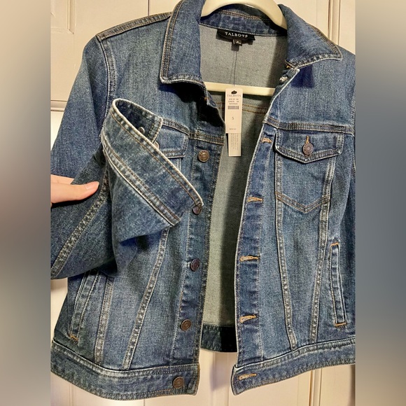 Talbots Women’s Denim Jean Jacket Size Small NWT - Picture 5 of 9